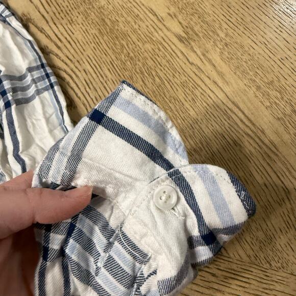 Woolrich Women’s M Plaid Long Sleeve Button Down Flannel Shirt - Picture 8 of 9